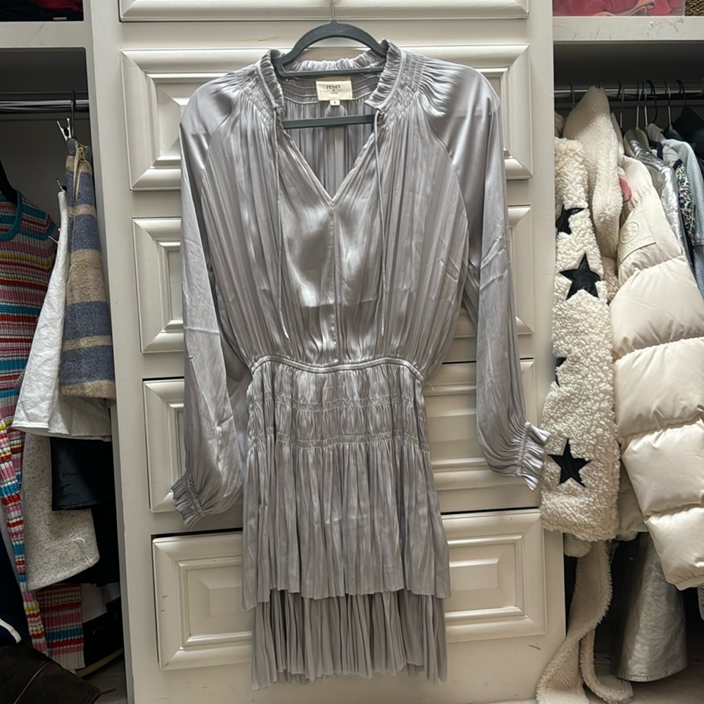 RESET dress, size s, Silver